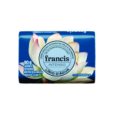 SAB.FRANCIS INTENSO 80G LIRIO DAGUA