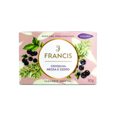SAB.FRANCIS LUXO CX 90G ROSA NEGRA