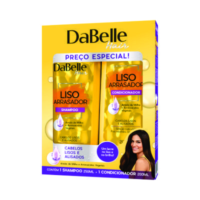 SH+COND DABELLE 250/175ML LISO ARRASADOR