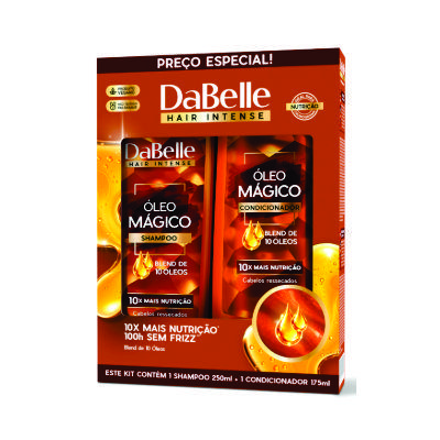 SH+COND DABELLE 250/175ML OLEO MAGICO