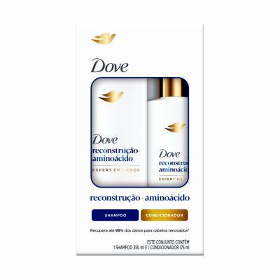 SH+COND DOVE EXPERT 350/175ML RECONSTRUCAO