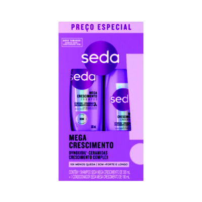 SH+COND SEDA 300/190ML MEGA CRESCIMENTO