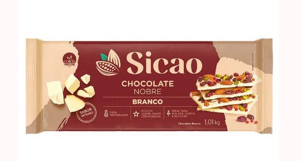 CHOC NOBRE BARRA BRANCO CRW-BL-2002514-B94  SICAO 1,01 1kg