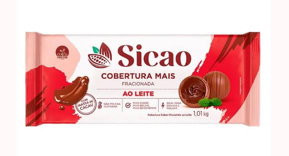 COB MAIS BARRA FRAC AO LEITE ILM-BL-0016143-B94  SICAO  1,01KG