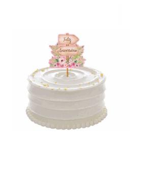 DECORACAO BOLO MEU JARDIM 1176560 REGINA  6un