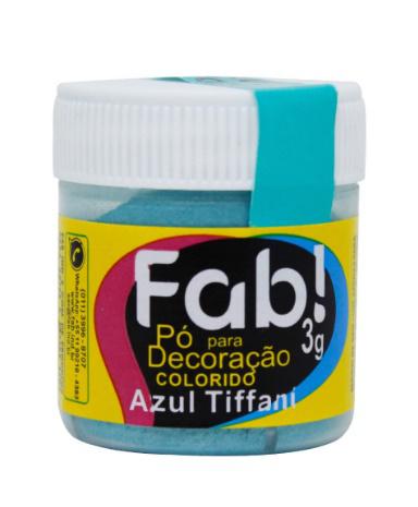 PO PARA DECORACAO FAB 3g AZUL TIFFANY