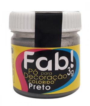 PO PARA DECORACAO FAB 3g PRETO