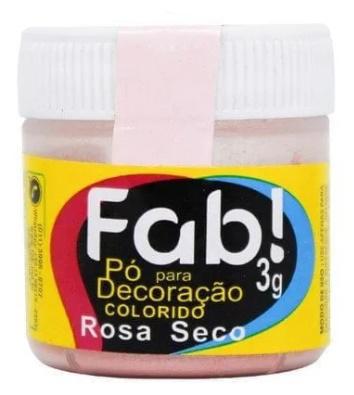 PO PARA DECORACAO FAB 3g ROSA SECO