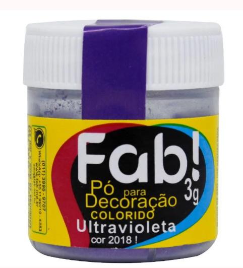 PO PARA DECORACAO FAB 3g ULTRAVIOLETA