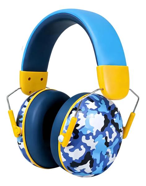 ABAFADOR FONE DE RUIDO INFANTIL AUTISMO TEA LEHMOX AZUL