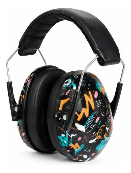 ABAFADOR FONE DE RUIDO INFANTIL AUTISMO TEA ULTRAMAX PRETO