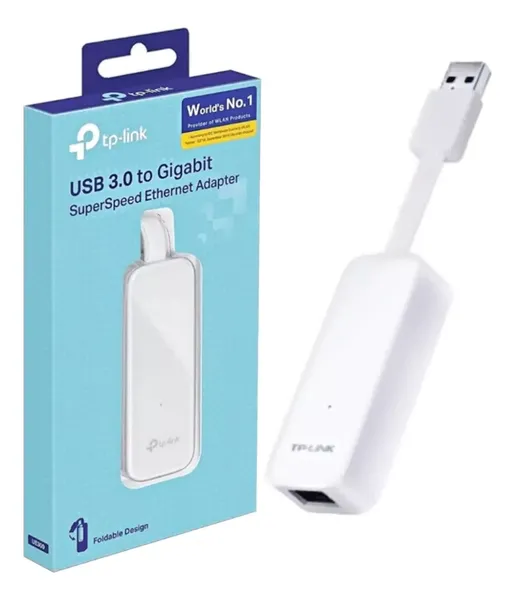 ADAPTADOR DE REDE ETHERNET GIGABIT USB 3.0 UE300 TP LINK