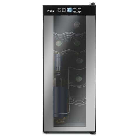 ADEGA PHILCO 12 GARRAFAS DISPLAY DIGITAL PAD12E BIVOLT