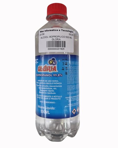 ALCOOL ISOPROPILICO 500 ML GLORIA