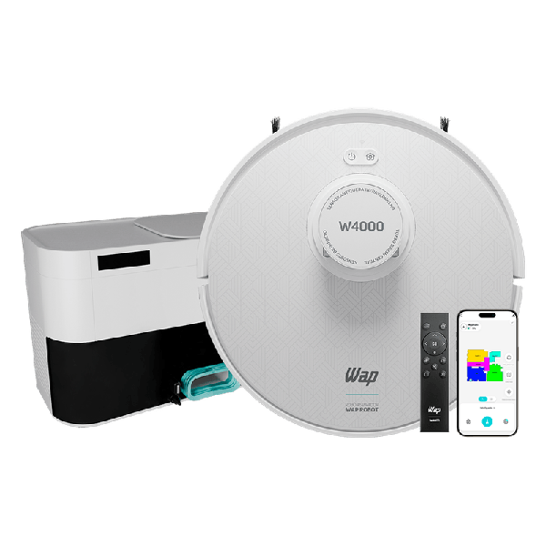 ASPIRADOR DE PO ROBO WAP ROBOT W4000 FW009560 BRANCO