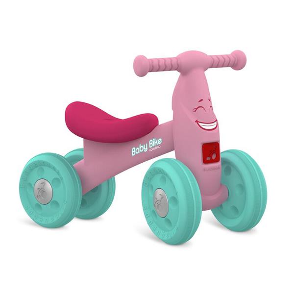 BABY BIKE EQUILIBRIO JOY ROSA BANDEIRANTE