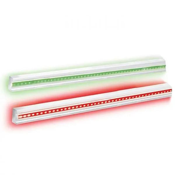 BARREIRA RETANGULAR 3,5M ALUMINIO NATURAL C/ LED PPA
