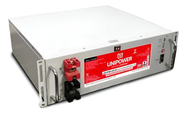 BATERIA DE LITIO 3U 48V 100AH UPLFP48-100 EN UNIPOWER