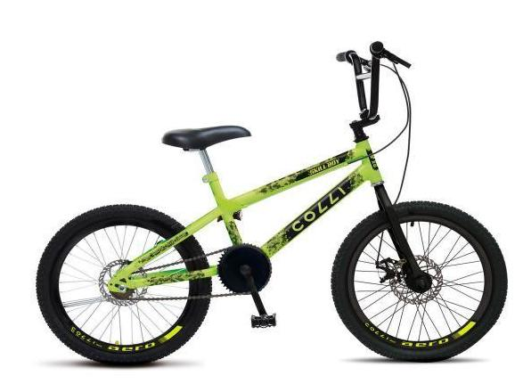 BICICLETA ARO 20 SKILL BOY AMARELA NEON 306-13D COLLI