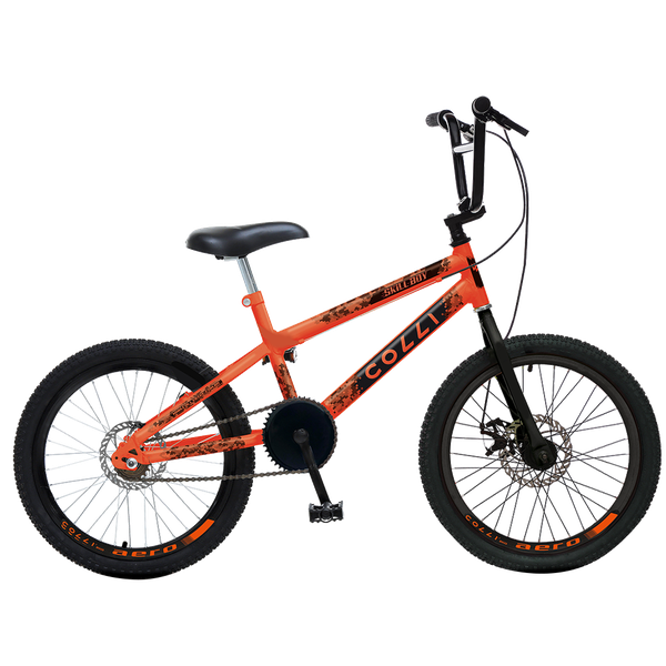 BICICLETA ARO 20 SKILL BOY LARANJA NEON 306-12D COLLI