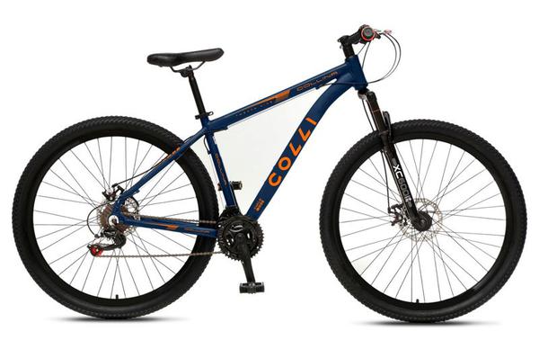 BICICLETA ARO 29 COLLINA 21V AZUL METALICO 672-06D COLLI
