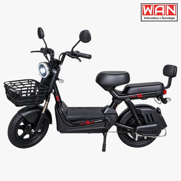 BICICLETA ELETRICA ARO 14" 500W 48V 20AH G15764-1 PRETA