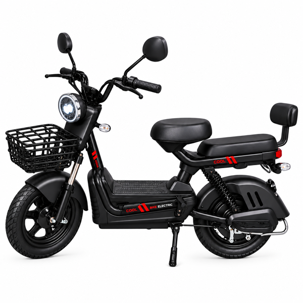 BICICLETA ELETRICA ARO 14" 500W 60V 20AH G15764-2 PRETA
