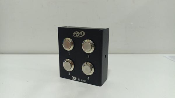 BOTOEIRA AÇO/INOX BT STEEL 4 PRETA A408155 PPA