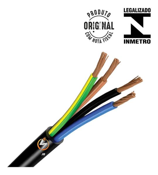 CABO SILFLEX PP 500V 4X1,50 PRETO MT SIL