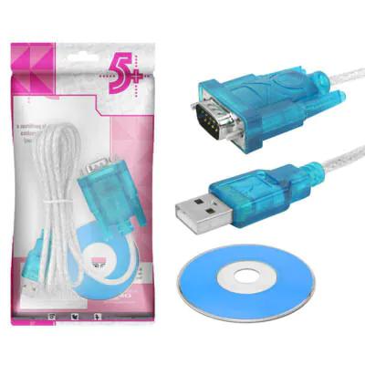 CABO USB-A MACHO CRISTAL + DB9 CRISTAL 1,5M 018-0062 CHIPSCE