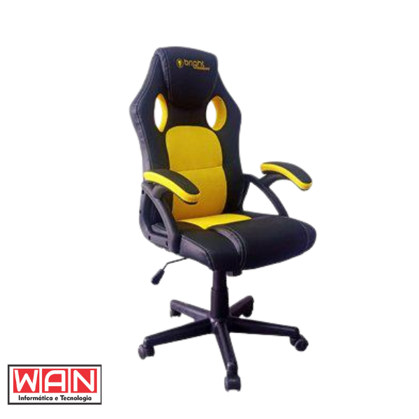 CADEIRA GAMER BRIGHT 605 AMARELA