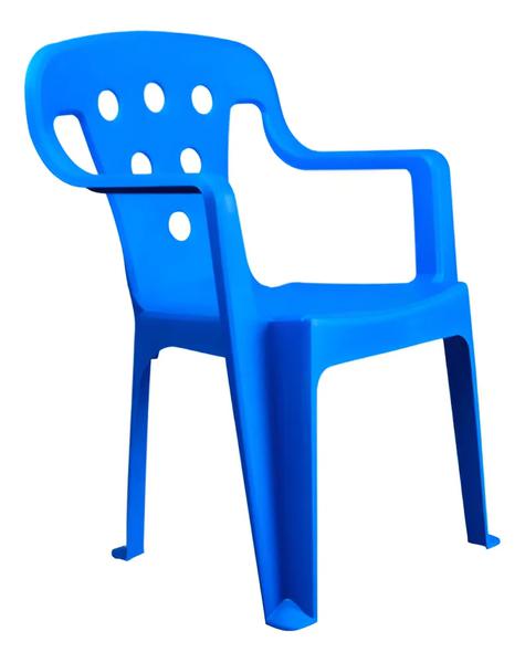 CADEIRA INFANTIL MOR POLTRONINHA KIDS AZUL