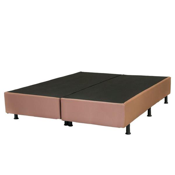 CAMA SUPER KING AMERICANA PELMEX LOTUS TC120 203X193C MARROM