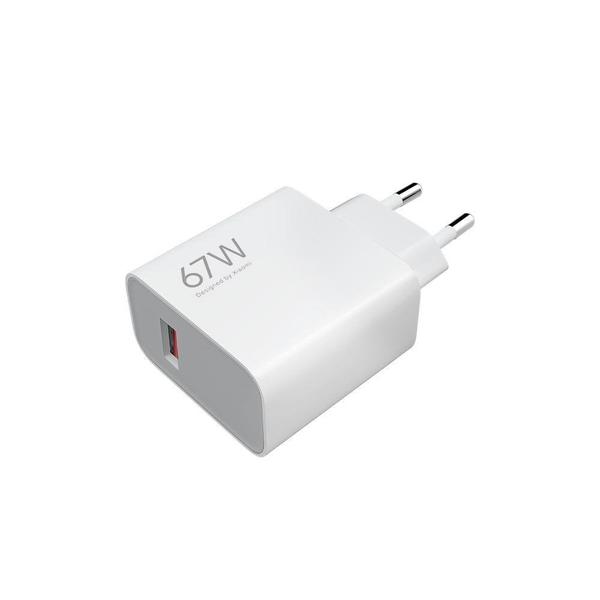 CARREGADOR PAREDE 67W USB-A BRANCO XIAOMI XM823BRA