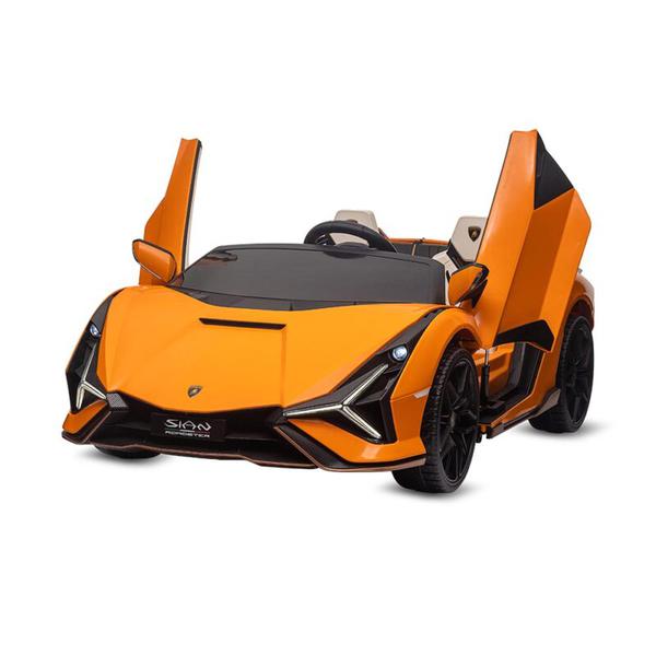 CARRO ELETRICO LAMBORGHINI 2 LUG. R/C 12V LARAN. BANDEIRANTE