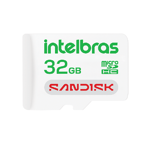 CARTAO MICRO SD CFTV 32GB CLASSE 10 SANDISK INTELBRAS