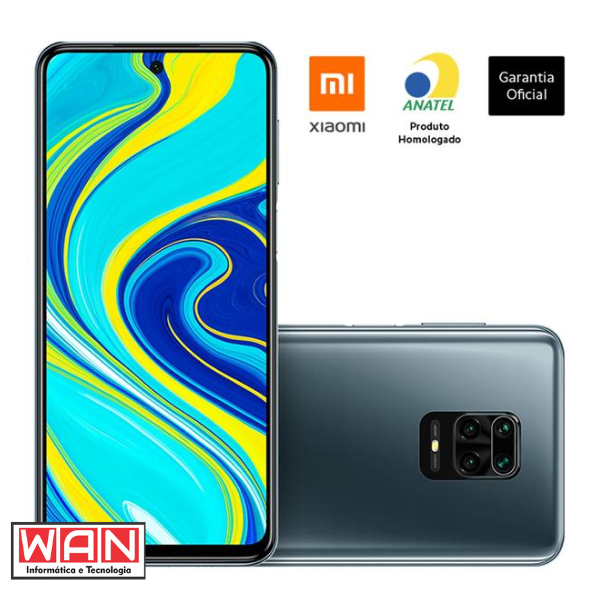 CELULAR XIAOMI REDMI NOTE 9S 64GB / 4GB RAM CINZA