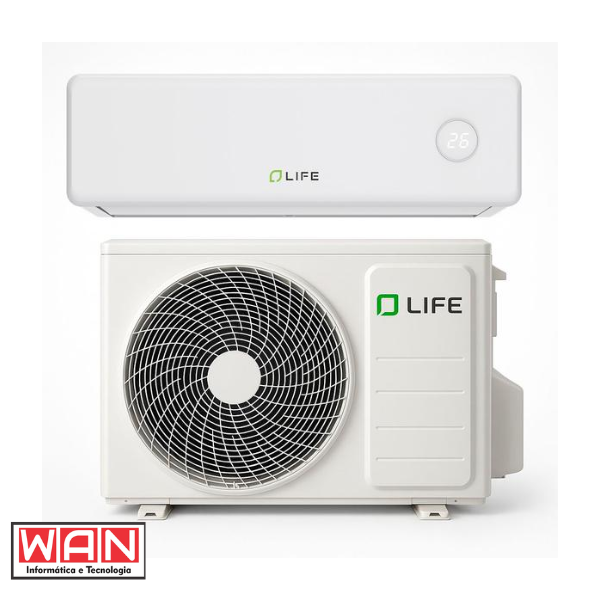 CENTRAL DE AR 12000 BTUS 220V HIWALL INVERTER LIFE