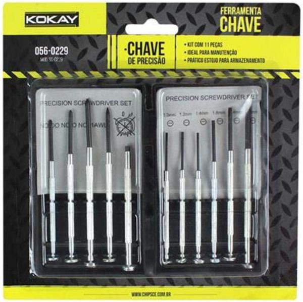 CHAVE PRECISAO C/11 PCS 056-0229 KOKAY