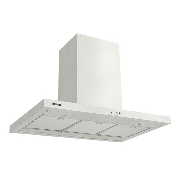 COIFA INOX NEW VETRO ISLA 90 220V TRAMONTINA