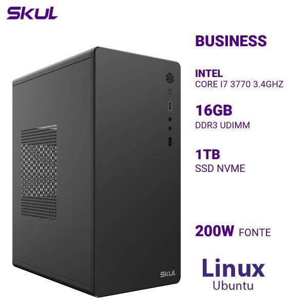 COMPUTADOR SKUL INTEL CORE I7 3GEN 16GB DDR3 1TB SSD