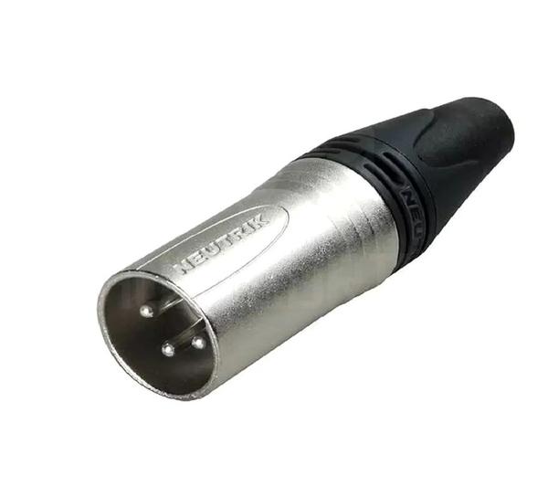 CONECTOR NEUTRIK NC3MXX XLR MACHO 3 POLOS CABO/LINHA