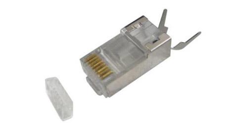 CONECTOR RJ45 CAT6 PASSAGEM EZ CRIMP MPT