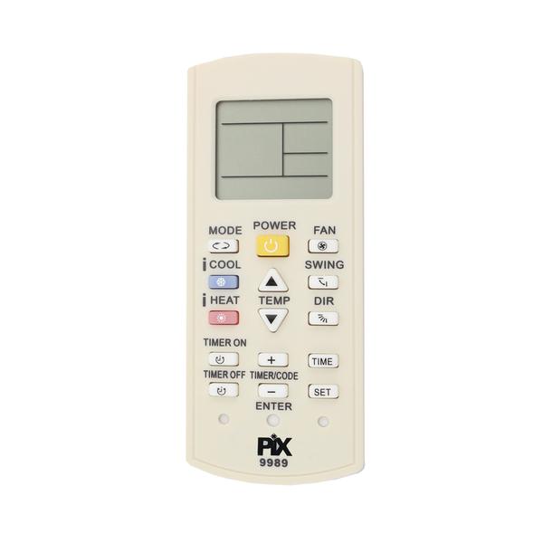 CONTROLE REMOTO UNIVERSAL P/ CENTRAL DE AR 026-9989 PIX