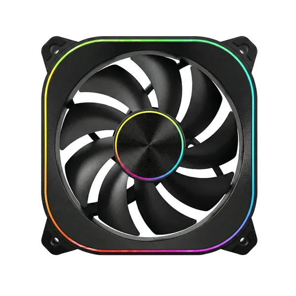 COOLER FAN 12CM ARGB VEIL S FAN100 PRETO AERION