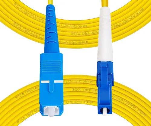 CORDAO OPTICO FC/PC X LC/APC-SM-2MM-20M SIMPLEX