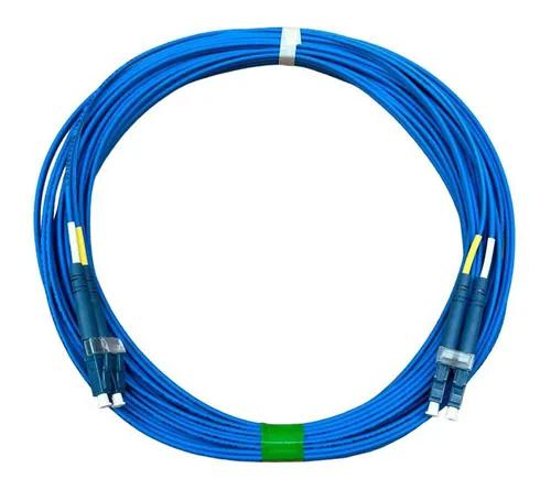 CORDAO OPTICO MONO DUPLEX LC/UPC 25M