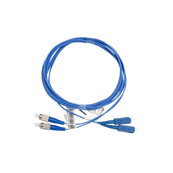 CORDAO OPTICO MONO DUPLEX SC/APC - LC/UPC 25M