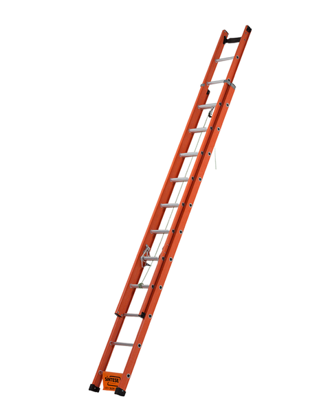 ESCADA EXTENSIVEL FIBRA/ALUMINIO 3,9X6,6M EAFD-21VRD SINTESE