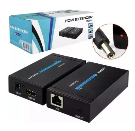 EXTENSOR VIDEO RJ45 CAT5E/6 60 METROS HDMI 1080P EXBOM
